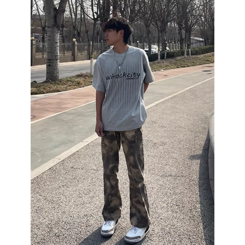 CORNILOT Cargo Pants Unisex Camouflage-3