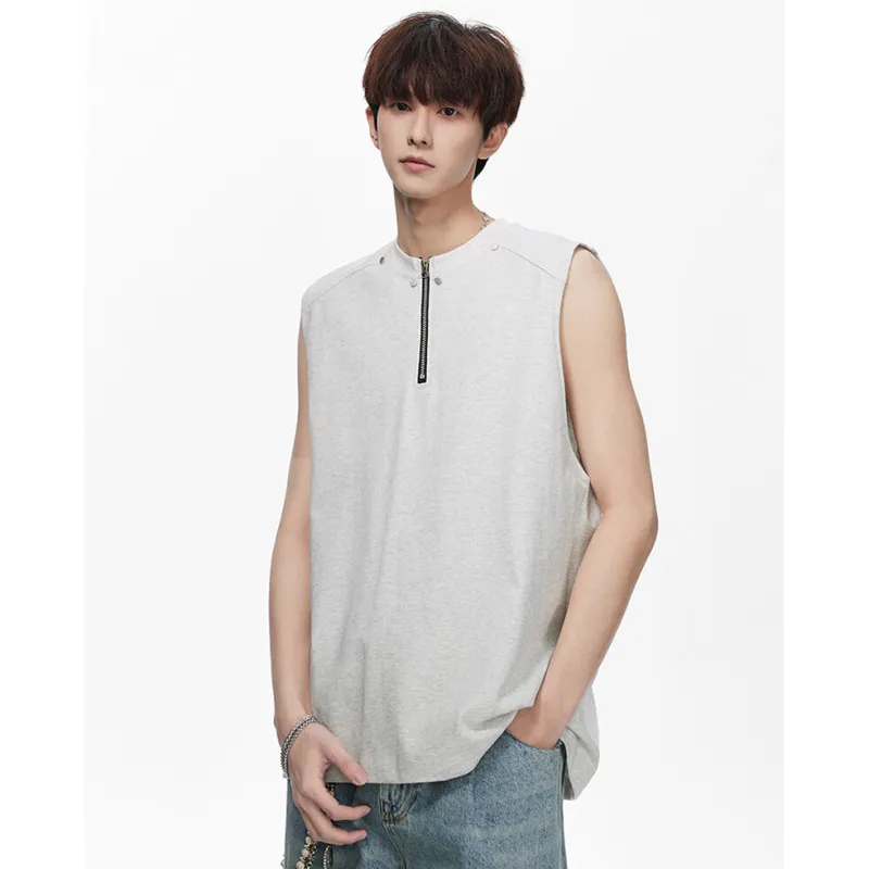 WELTER EXPERIMENT Fashion Minimalist Style Tank Top Unisex-4