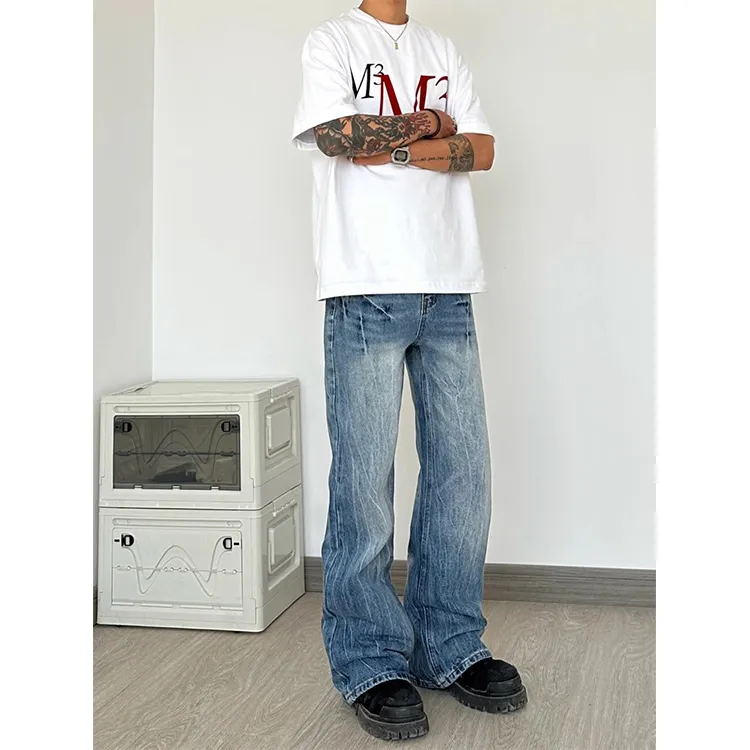 CORNILOT Jeans Unisex Blue-3