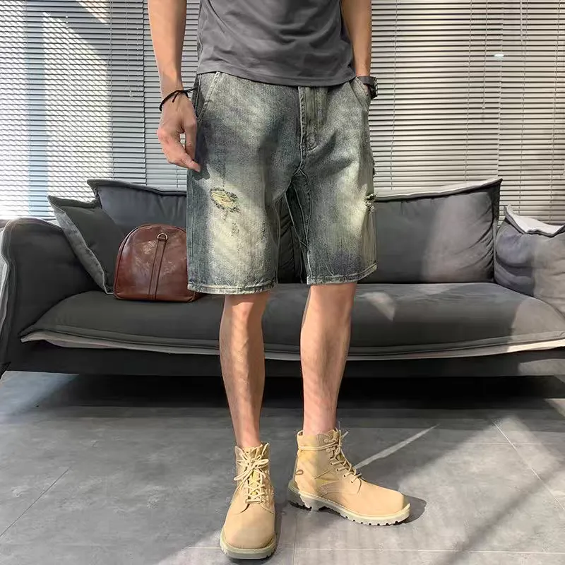CORNILOT Denim Shorts Unisex Premium Blue-7