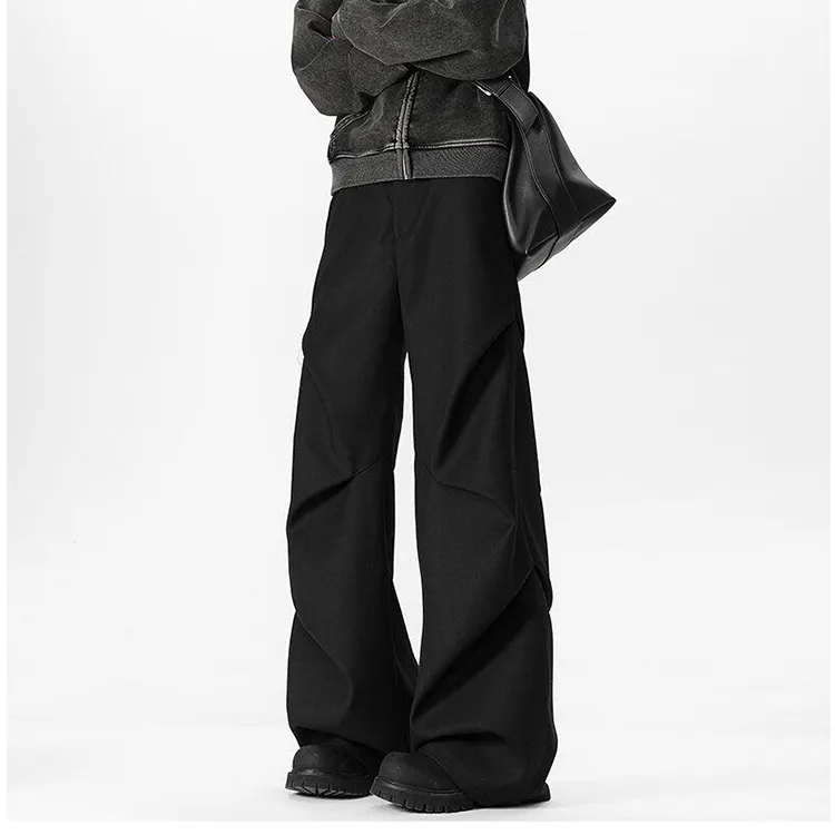 WELTER EXPERIMENT Casual Pants Unisex Black-4