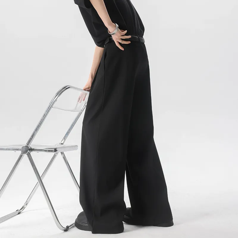 CORNILOT Casual Pants Unisex Black-5