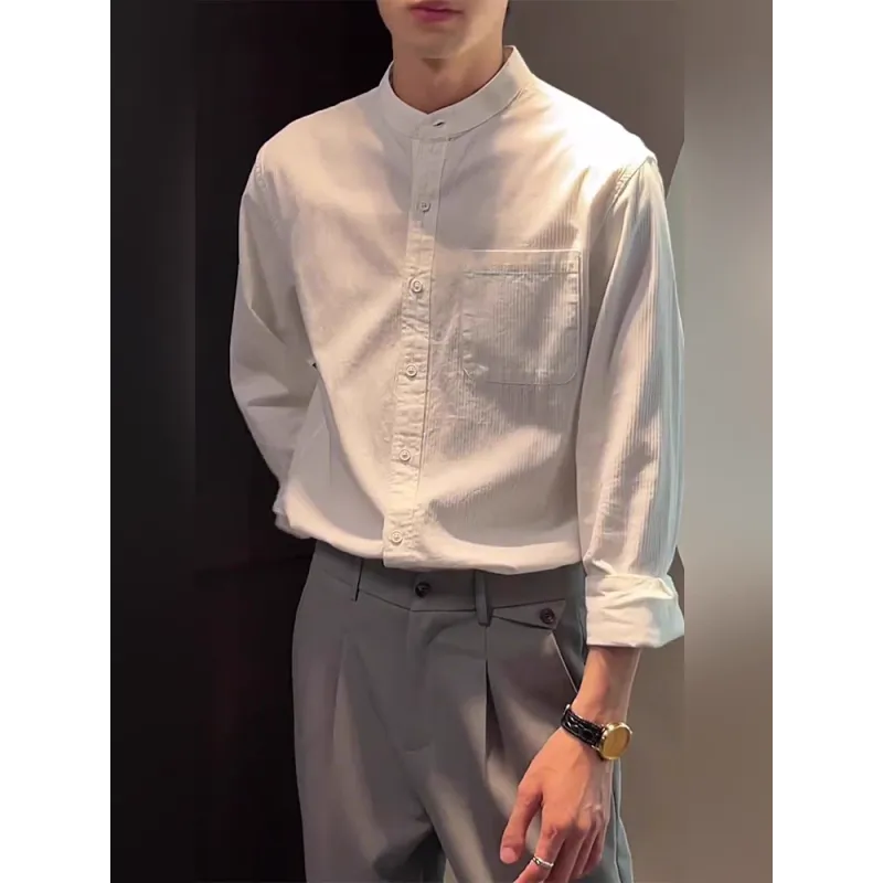 CORNILOT Shirts Unisex Ivory White-4