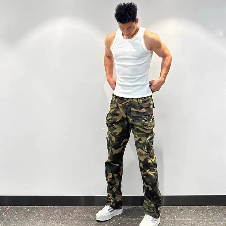 ROSECREED Fashion Minimalist Style Sleeveless Sports Shirt Unisex-12