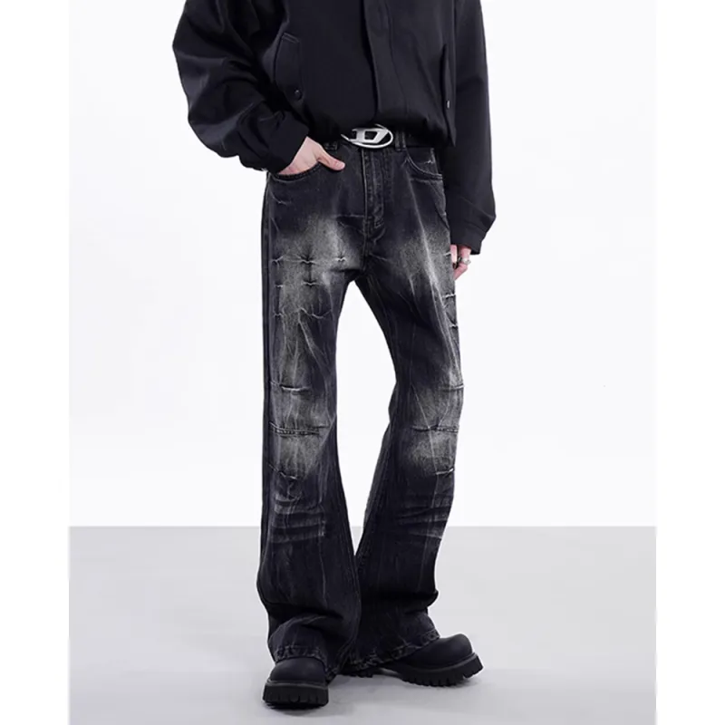 CORNILOT Jeans Unisex Black Gray Color-3