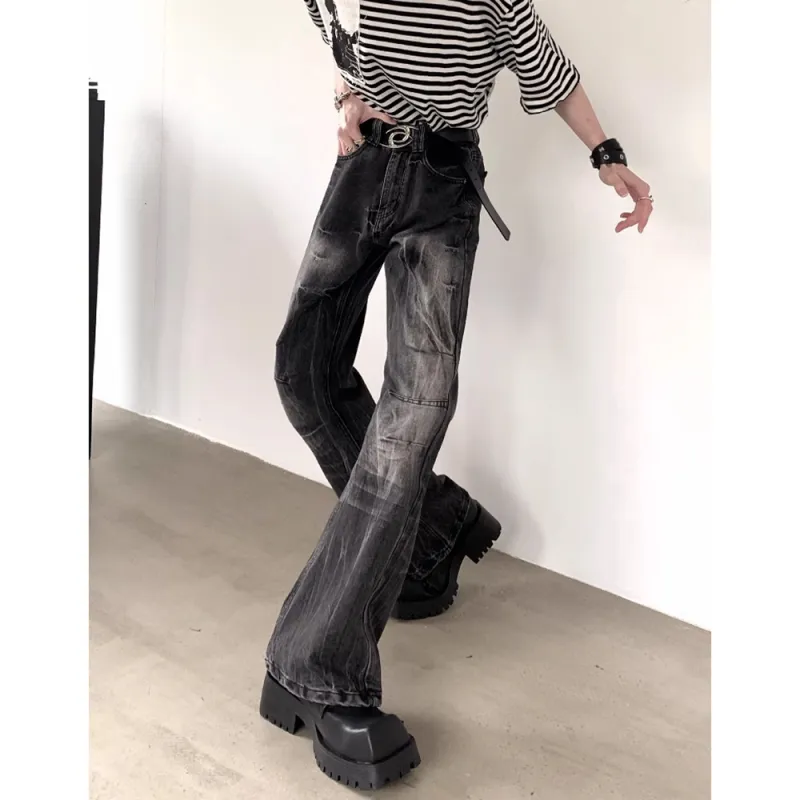 CORNILOT Jeans Unisex Black Gray Color-2