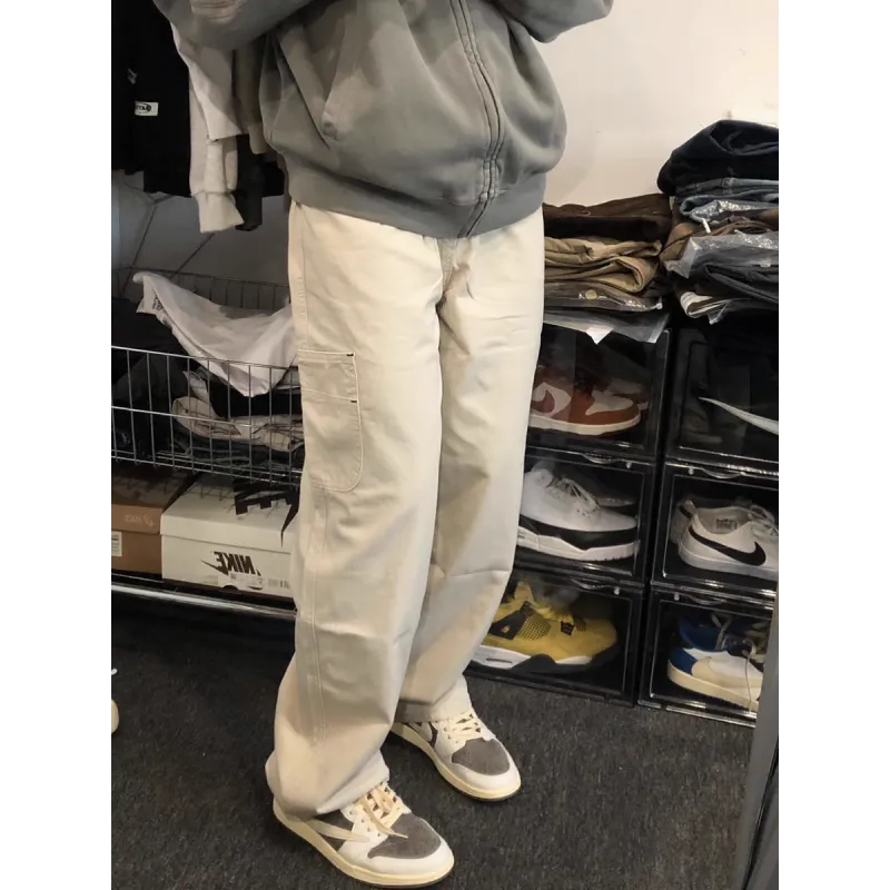 CORNILOT Casual Pants Unisex Mocha Cake-6