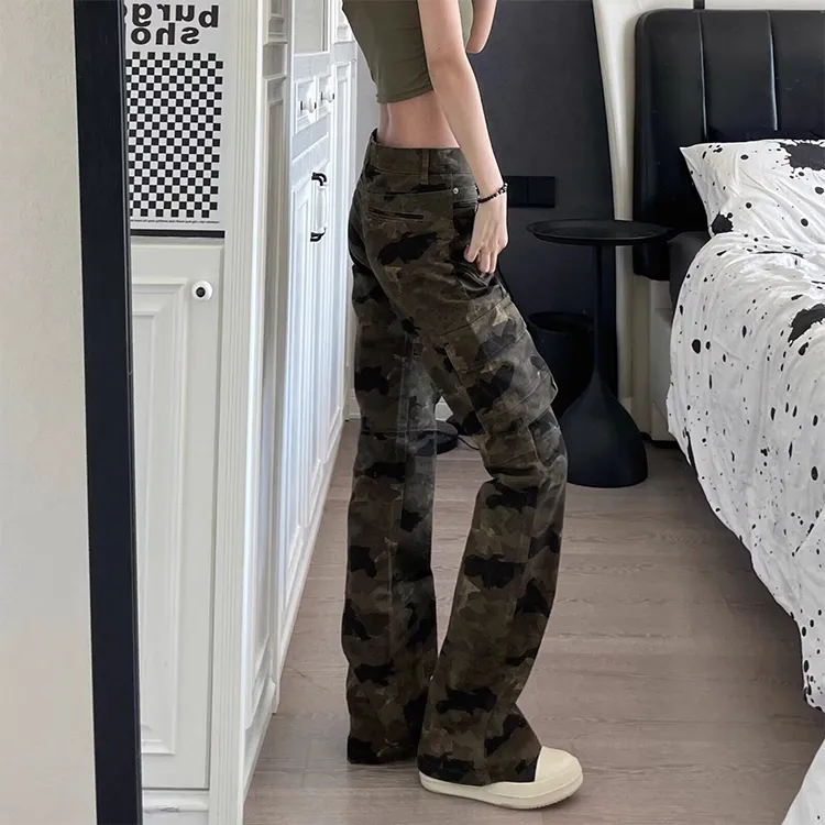 CORNILOT Jeans Unisex Camouflage-3