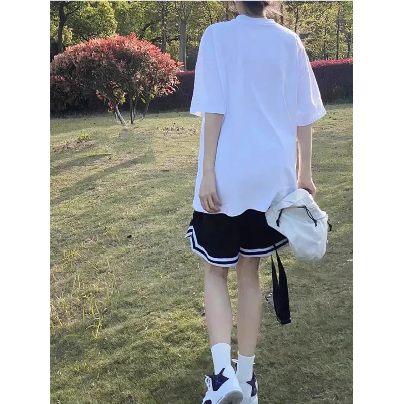 CORNILOT Casual Shorts Unisex Black-4