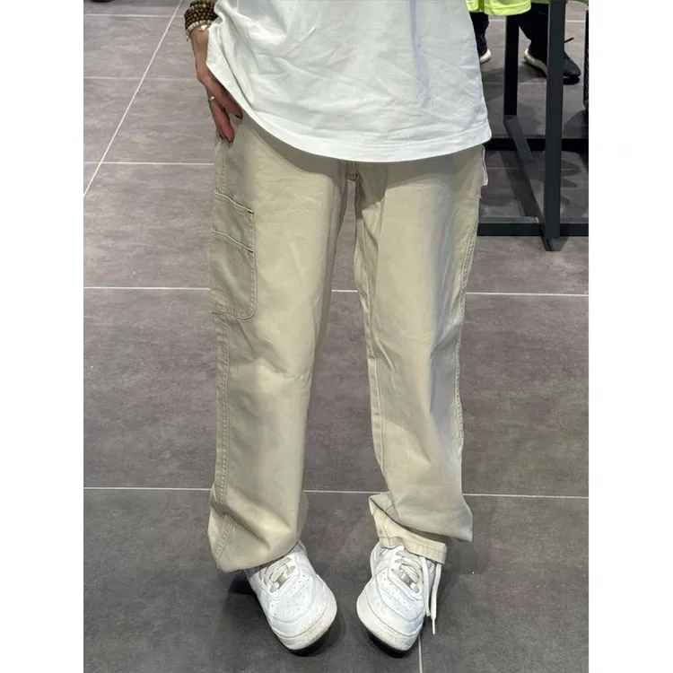 CORNILOT Casual Pants Unisex Mocha Khaki-5