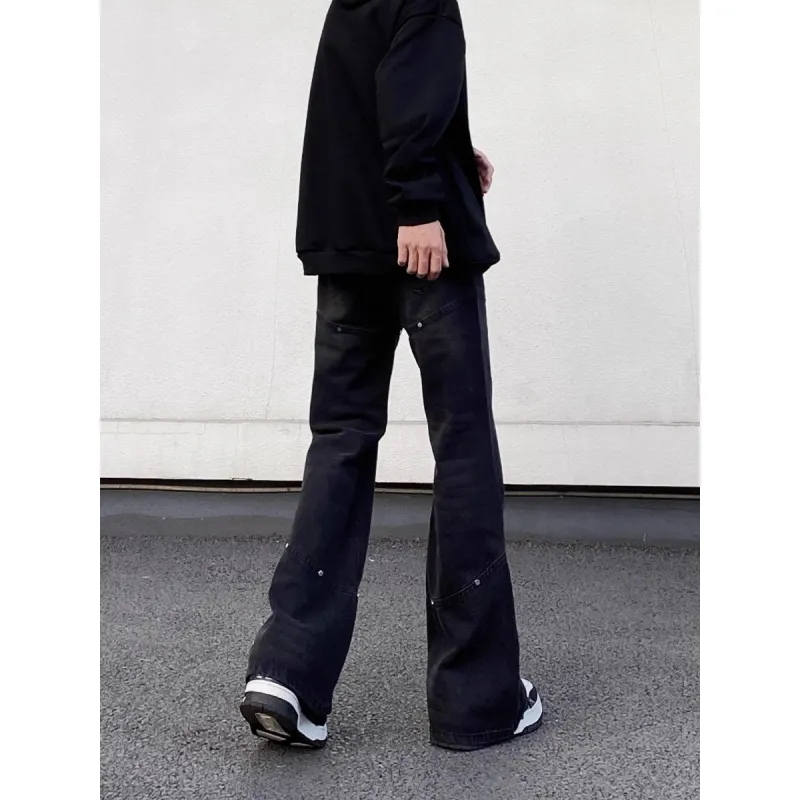 CORNILOT Jeans Unisex Black Gray-1
