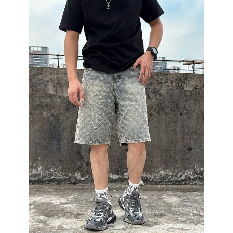 CORNILOT Denim Shorts Unisex Premium Blue-5