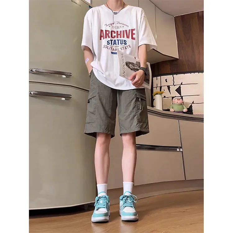 CORNILOT Cargo Shorts Unisex-9