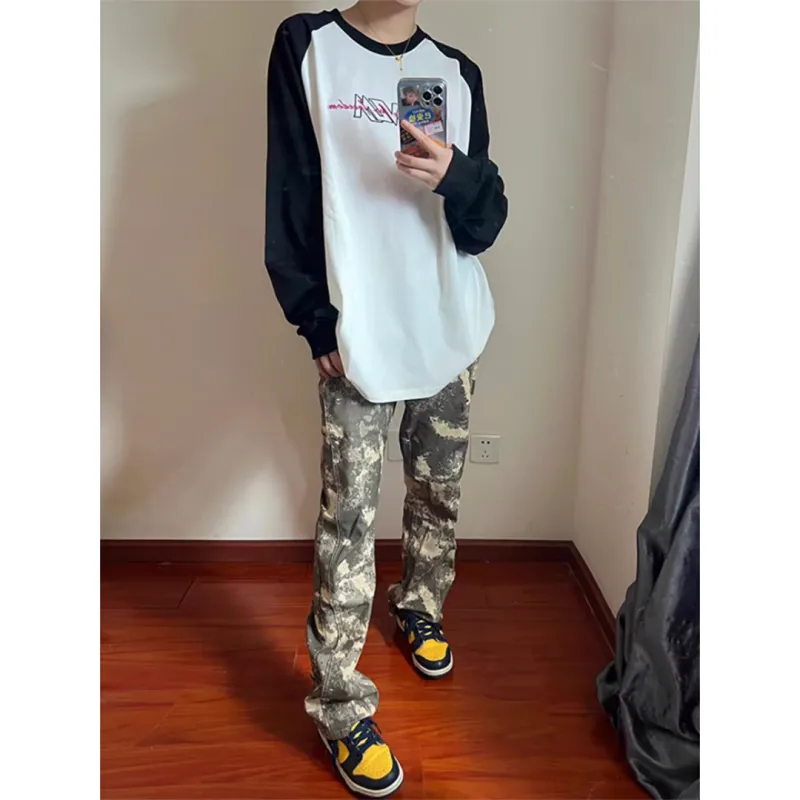 CORNILOT Cargo Pants Unisex Camouflage-5