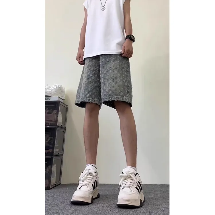 CORNILOT Denim Shorts Unisex Premium Blue-2