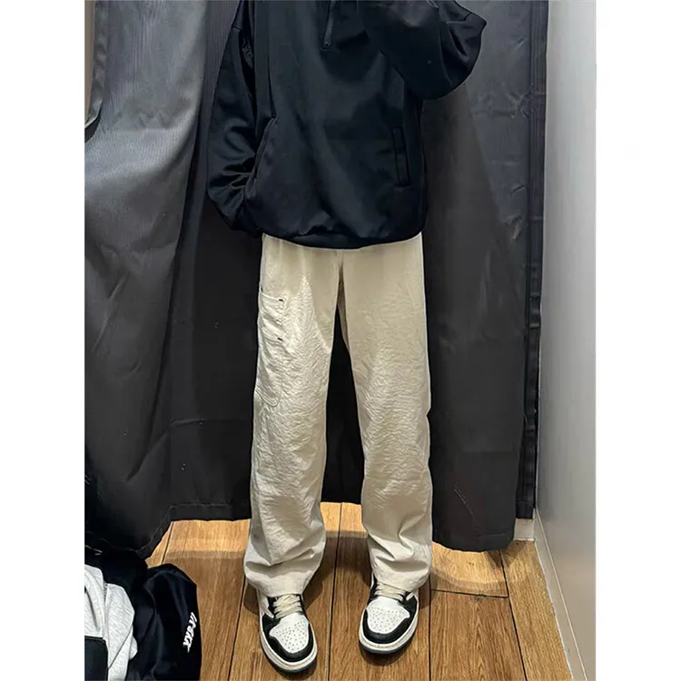 CORNILOT Casual Pants Unisex Mocha Khaki-2