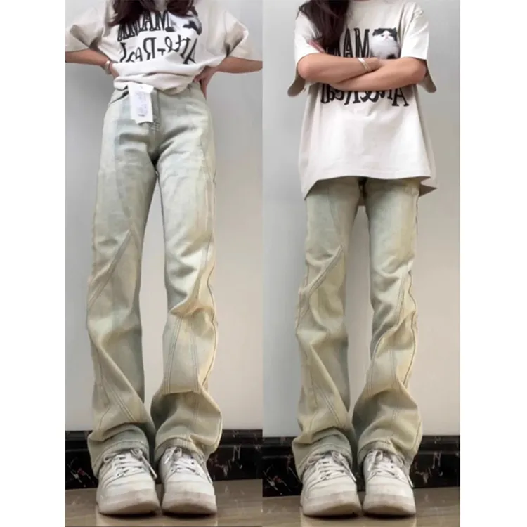 CORNILOT Jeans Unisex Yellow Mud-4