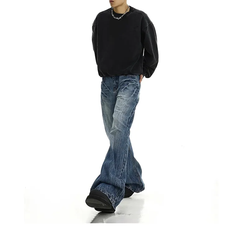 CORNILOT Jeans Unisex Blue-4