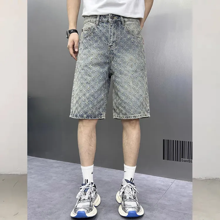 CORNILOT Denim Shorts Unisex Premium Blue-3