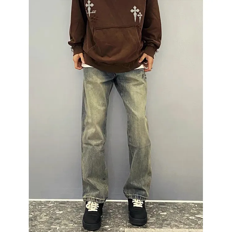 CORNILOT Jeans Unisex Yellow Mud-5