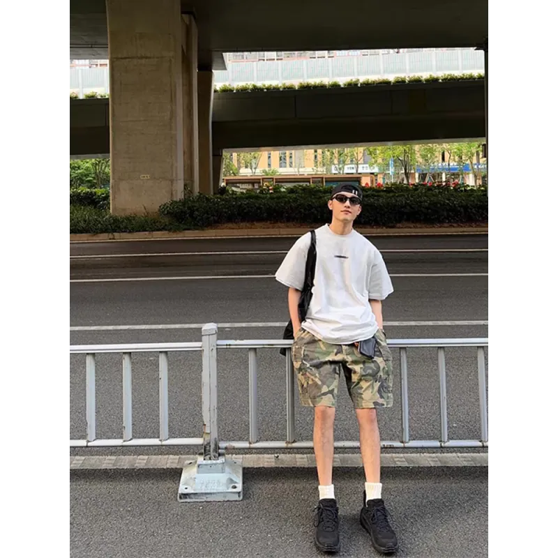 CORNILOT Casual Shorts Unisex Premium Camouflage-4