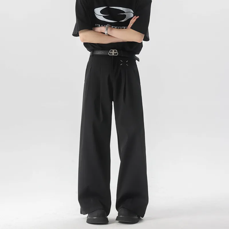 CORNILOT Casual Pants Unisex Black-0