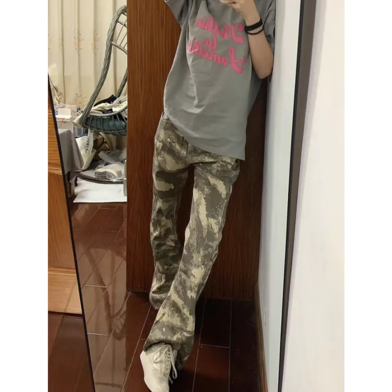 CORNILOT Cargo Pants Unisex Camouflage-2