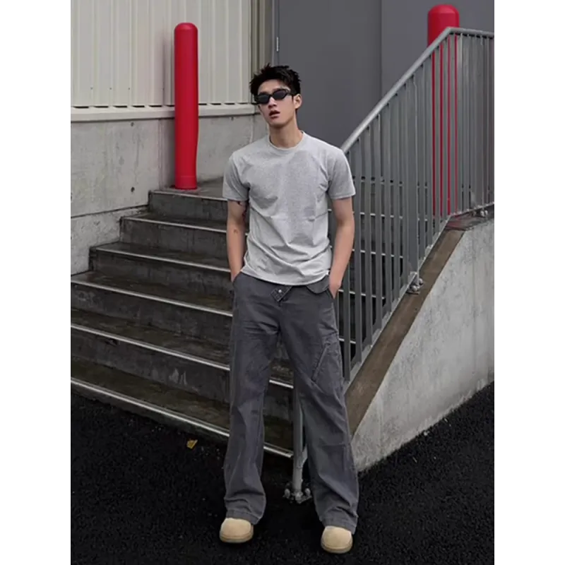 CORNILOT T Shirt Unisex Premium Gray-5