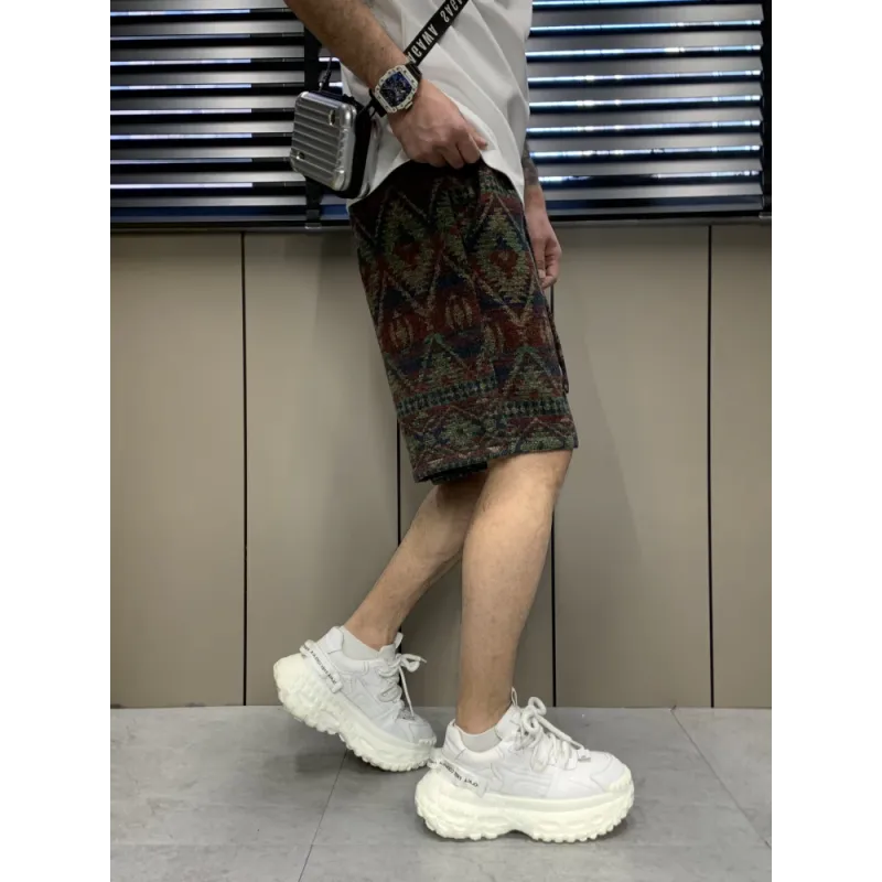CORNILOT Casual Shorts Unisex Premium Cyan-4