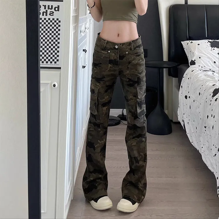 CORNILOT Jeans Unisex Camouflage-4