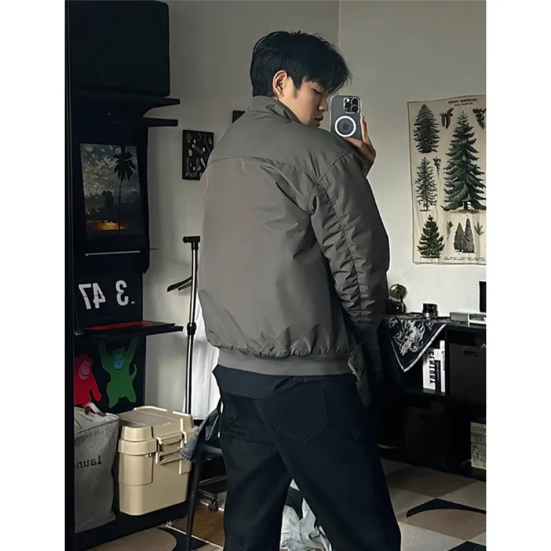 WELTER EXPERIMENT Classic Baseball Jacket Unisex-21