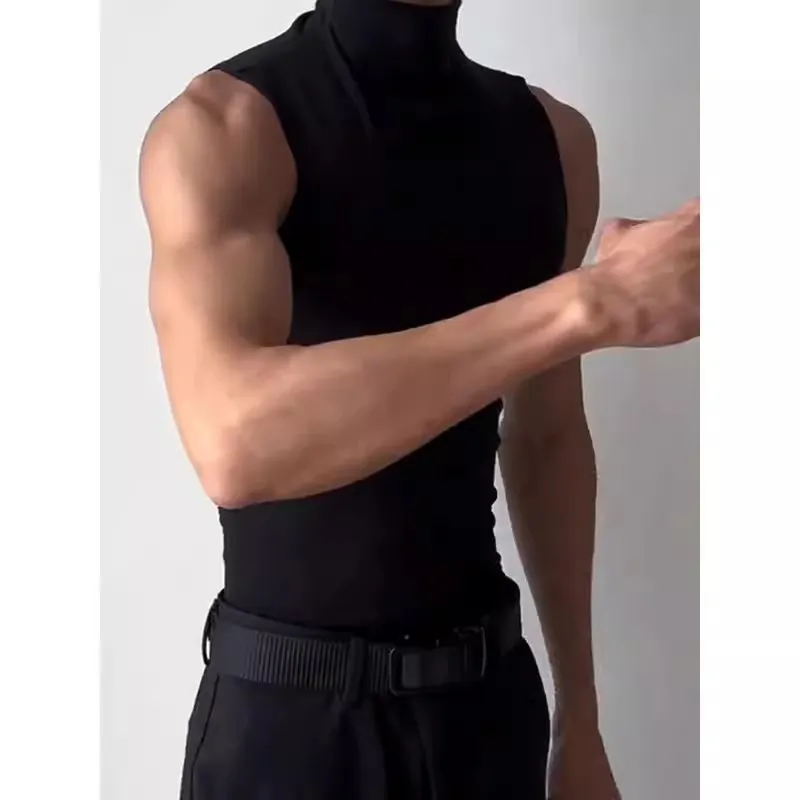 CORNILOT Tank Tops Unisex Black-2