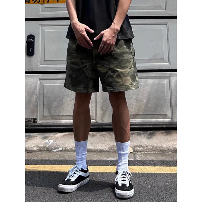 CORNILOT Denim Shorts Unisex Premium Camouflage-2