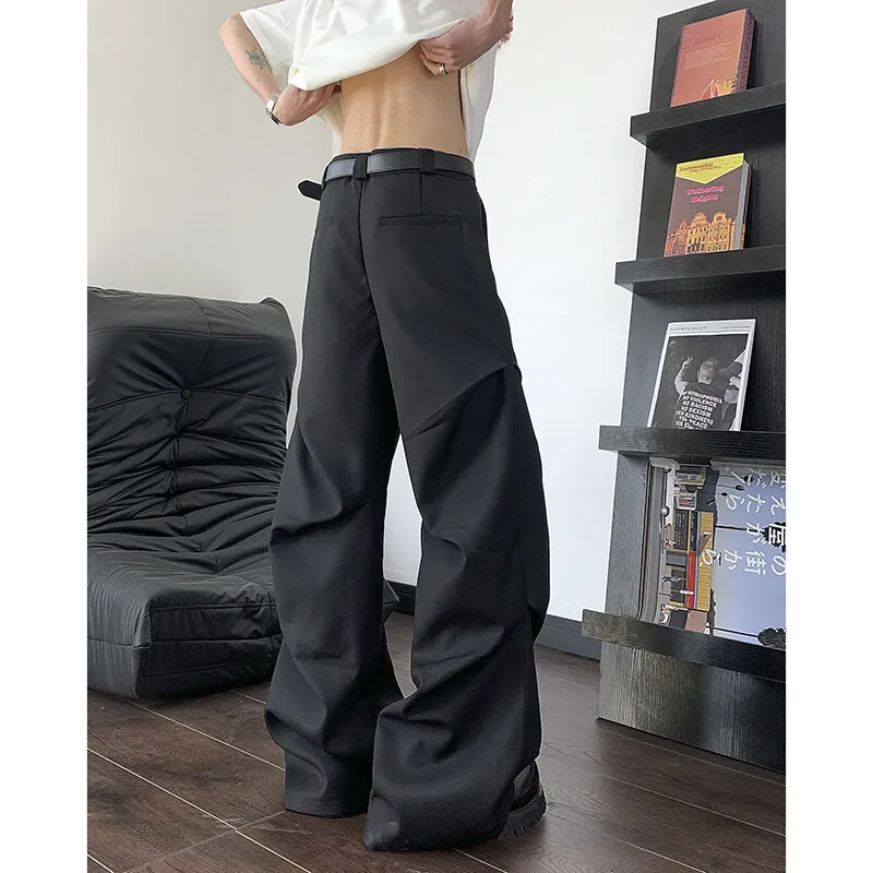 CORNILOT Casual Pants Unisex Black-4