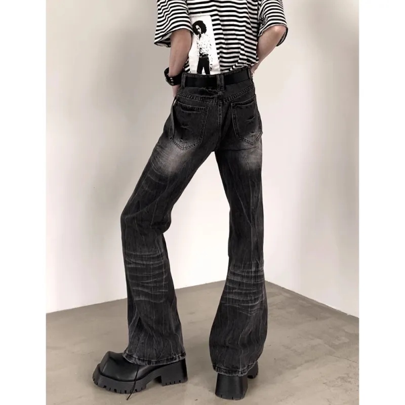 CORNILOT Jeans Unisex Black Gray Color-3