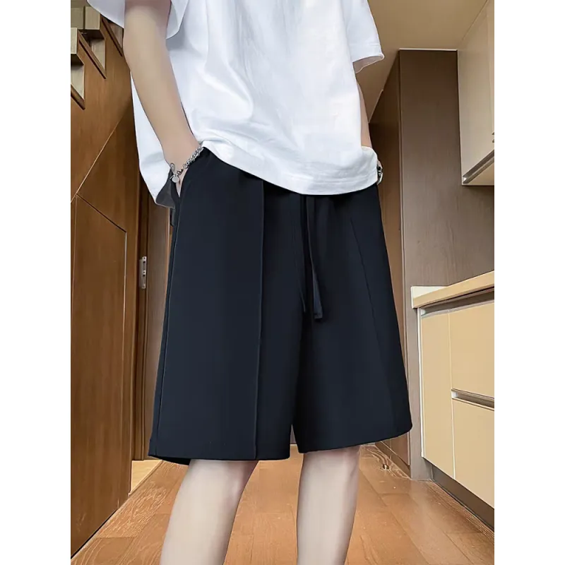 CORNILOT Casual Shorts Unisex Phantom Black-2