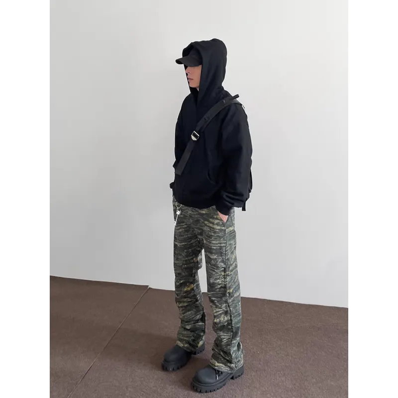 CORNILOT Jeans Unisex Deep Space Camouflage-5