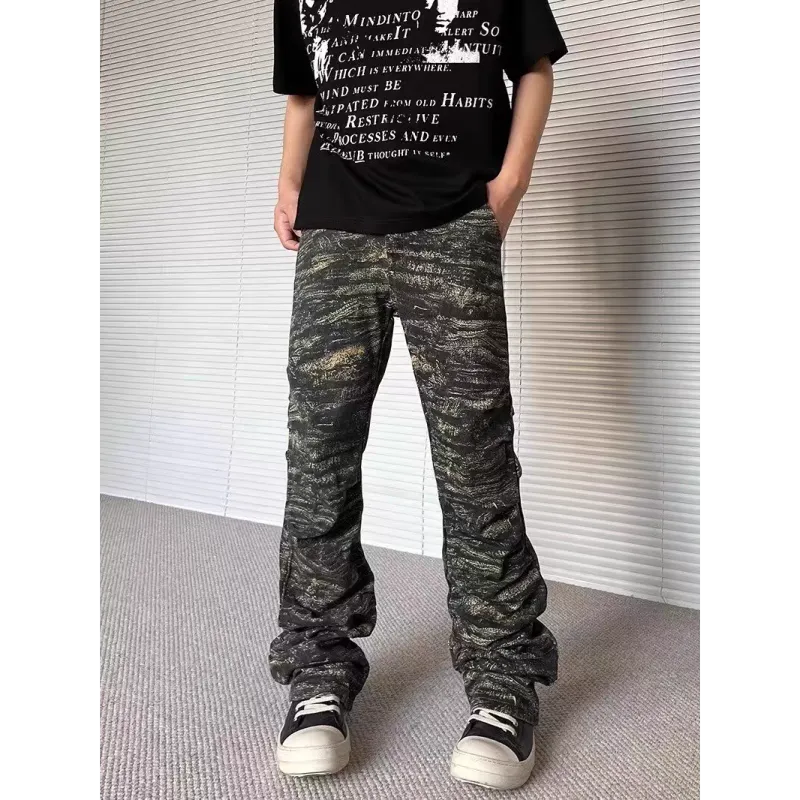 CORNILOT Jeans Unisex Deep Space Camouflage-2