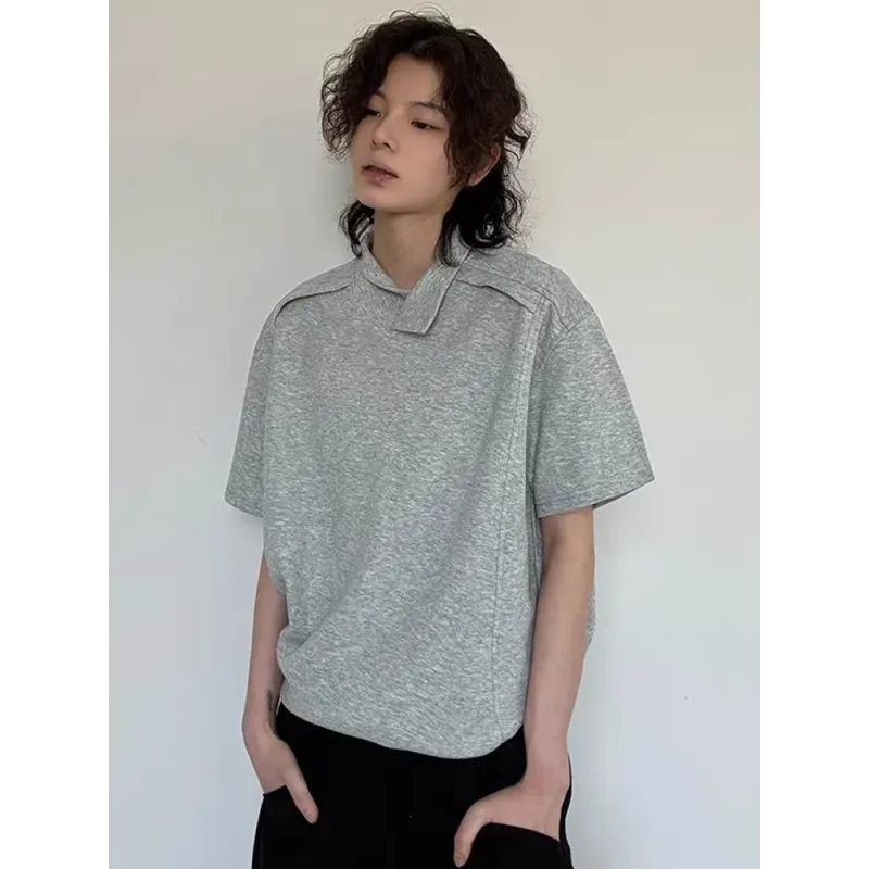 CORNILOT T Shirts Unisex Dark Gray-5