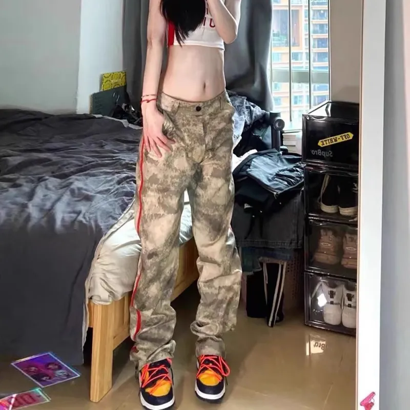 CORNILOT Casual Pants Unisex Camouflage-2