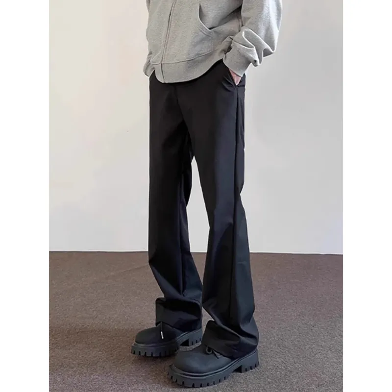 CORNILOT Casual Pants Unisex Black-3