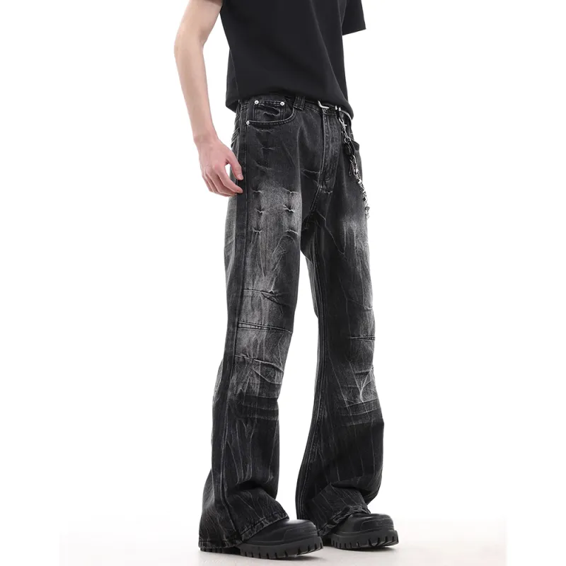 CORNILOT Jeans Unisex Black Gray Color-2