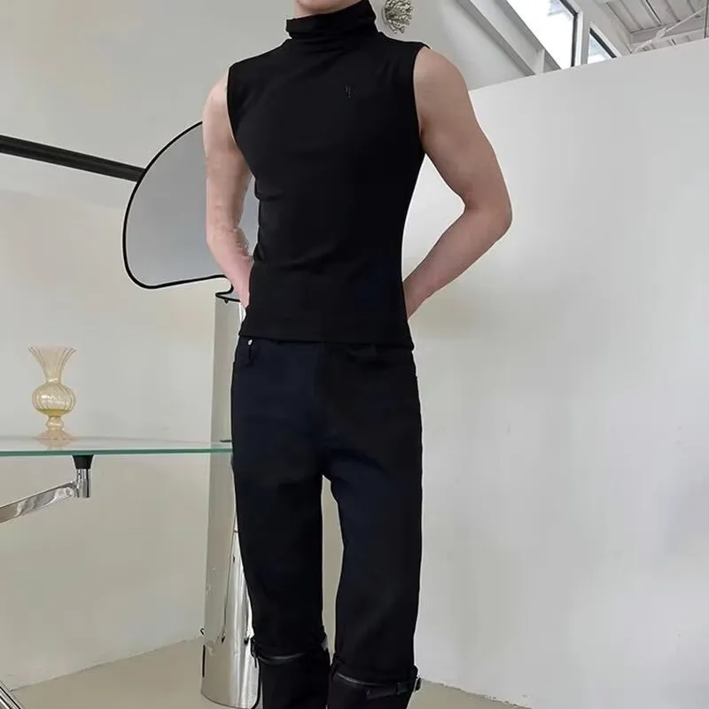 CORNILOT Tank Tops Unisex Black-2
