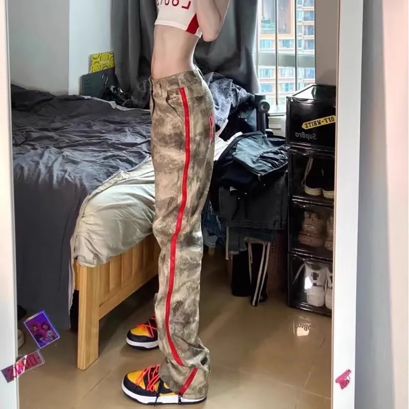 CORNILOT Casual Pants Unisex Camouflage-3