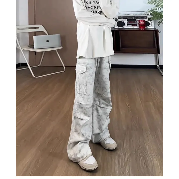 CORNILOT Jeans Unisex Dirty White-4