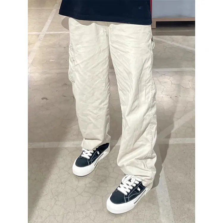 CORNILOT Casual Pants Unisex Mocha Khaki-4