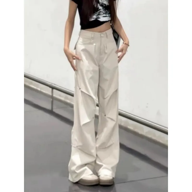 CORNILOT Casual Pants Unisex Apricot-4
