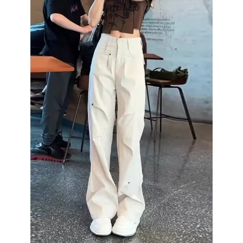 CORNILOT Casual Pants Unisex Apricot-5