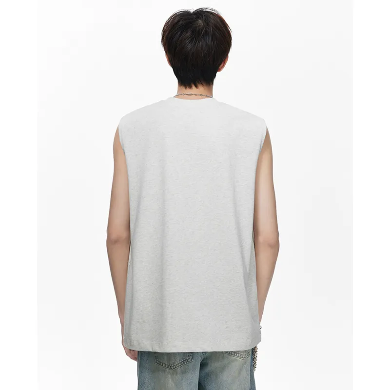 WELTER EXPERIMENT Fashion Minimalist Style Tank Top Unisex-6