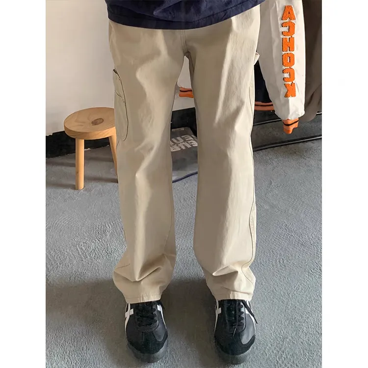 CORNILOT Casual Pants Unisex Mocha Khaki-3